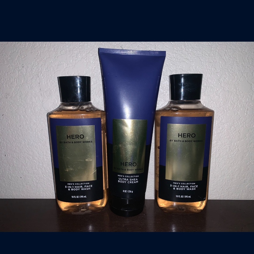 Bath & Body Works Hero Men's Collection - Blue and Gold